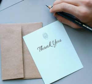 Wow your customers with thank you cards